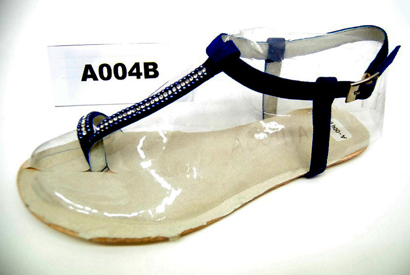 A 004 B kid suede blu